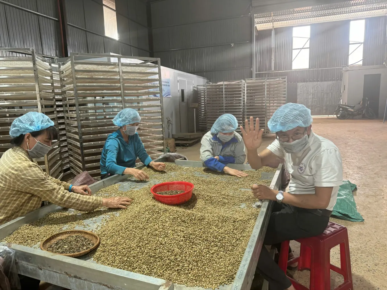 Lựa lỗi bằng tay sau bắn màu